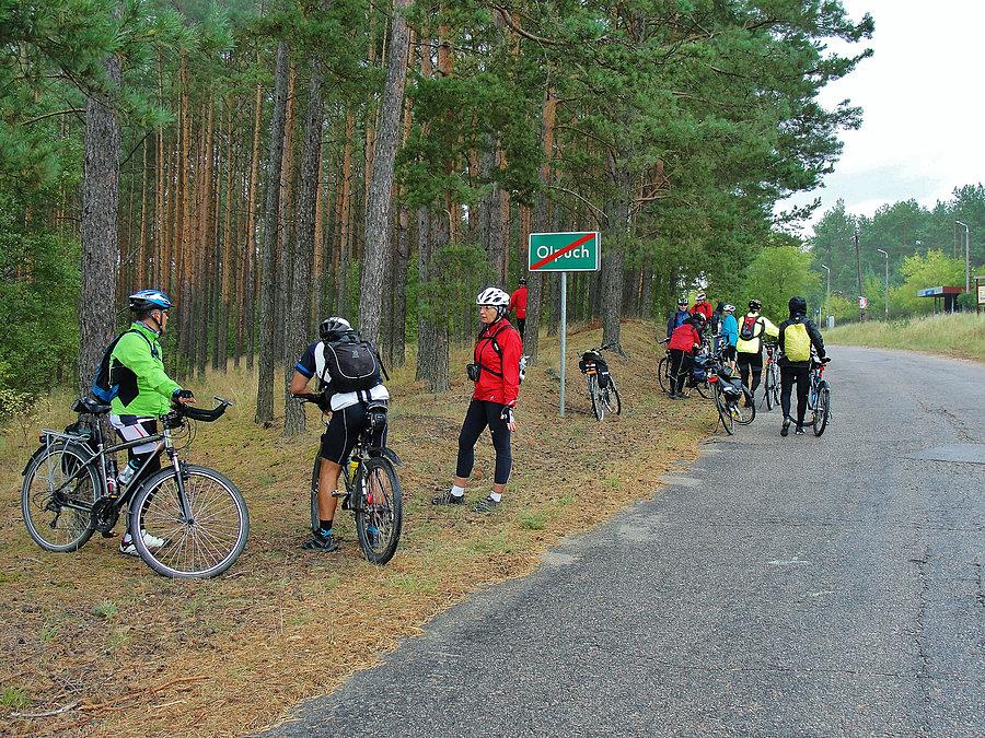 Sobotnia wycieczka rowerowa - Stary Browar Kościerzyna... Słońce i deszcz