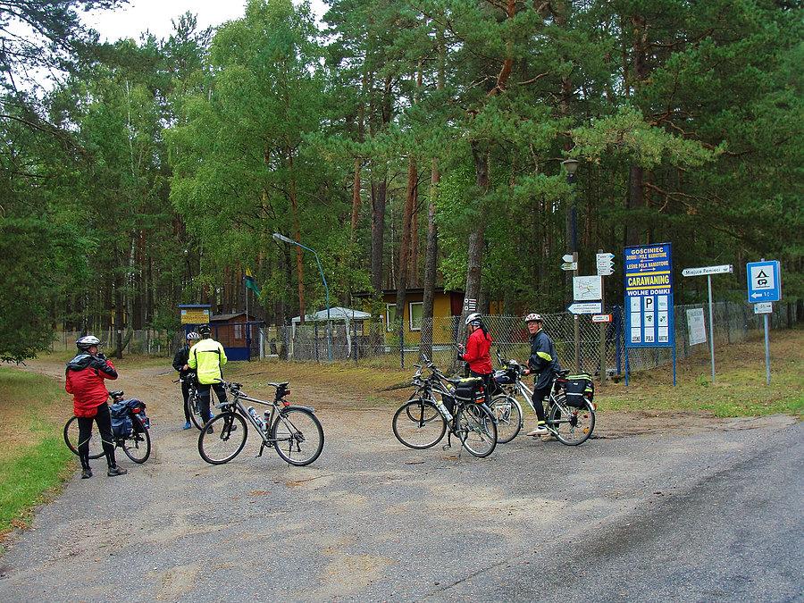 Sobotnia wycieczka rowerowa - Stary Browar Kościerzyna... Słońce i deszcz