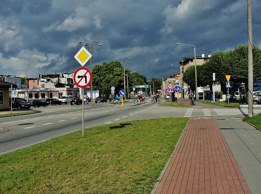 Sobotnia wycieczka rowerowa - Stary Browar Kościerzyna... Słońce i deszcz