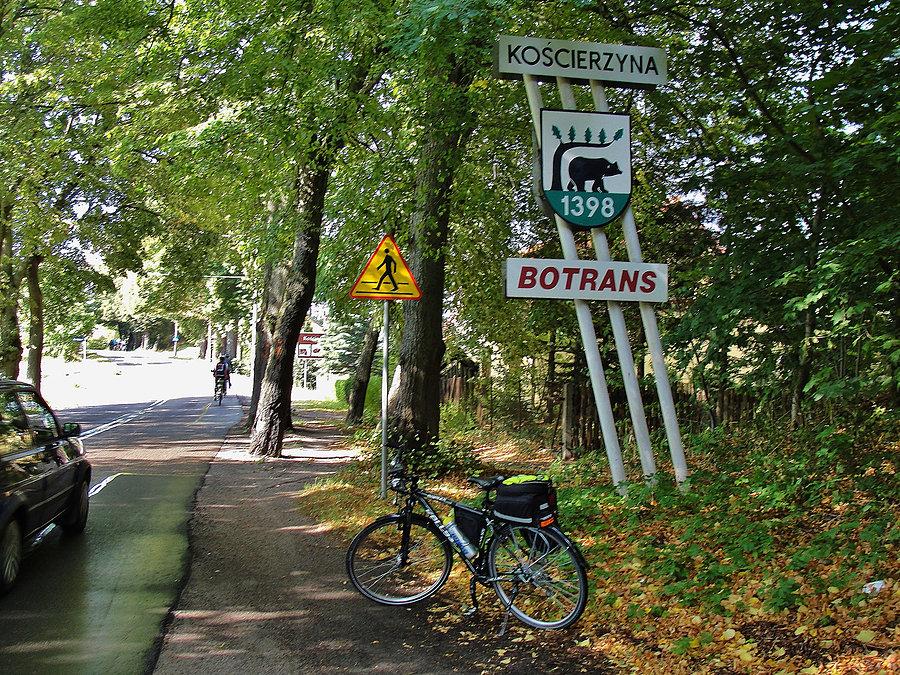 Sobotnia wycieczka rowerowa - Stary Browar Kościerzyna... Słońce i deszcz