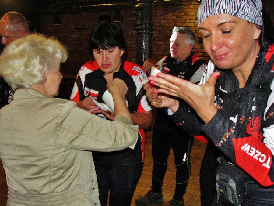 Sobotnia wycieczka rowerowa - Stary Browar Kościerzyna... Słońce i deszcz