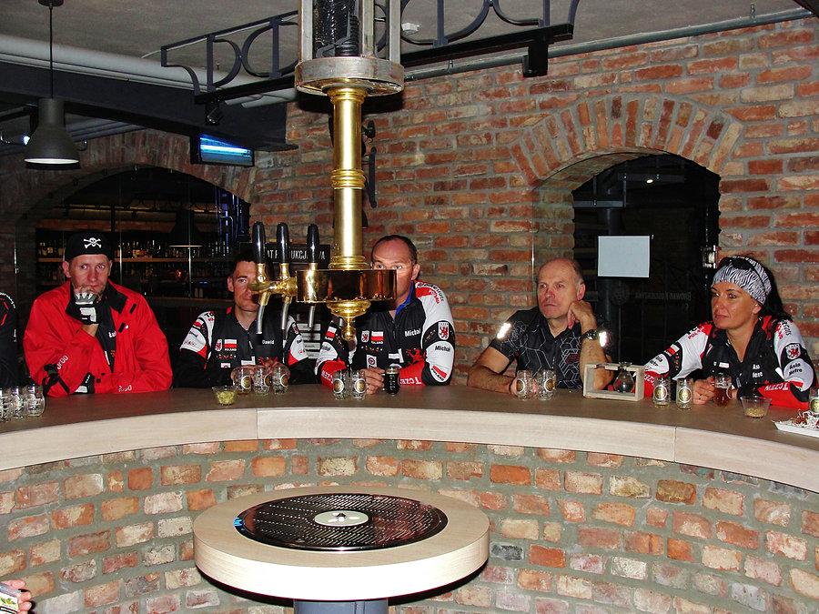 Sobotnia wycieczka rowerowa - Stary Browar Kościerzyna... Słońce i deszcz