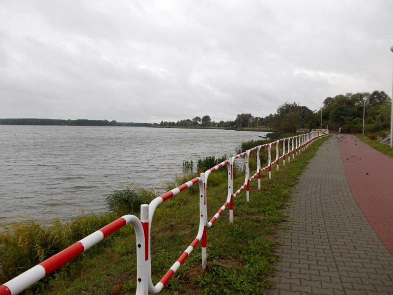 DDR wzdłóż zalewu