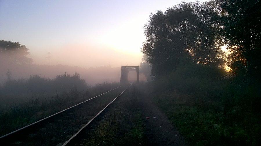 Most kolejowy nad rzeką Ełk w Nowej Wsi
