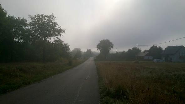 Mgła w Jabłonnej