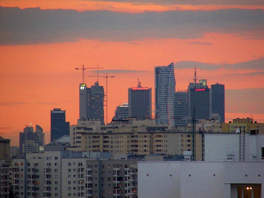 Centrum Warszawy z Ursynowa