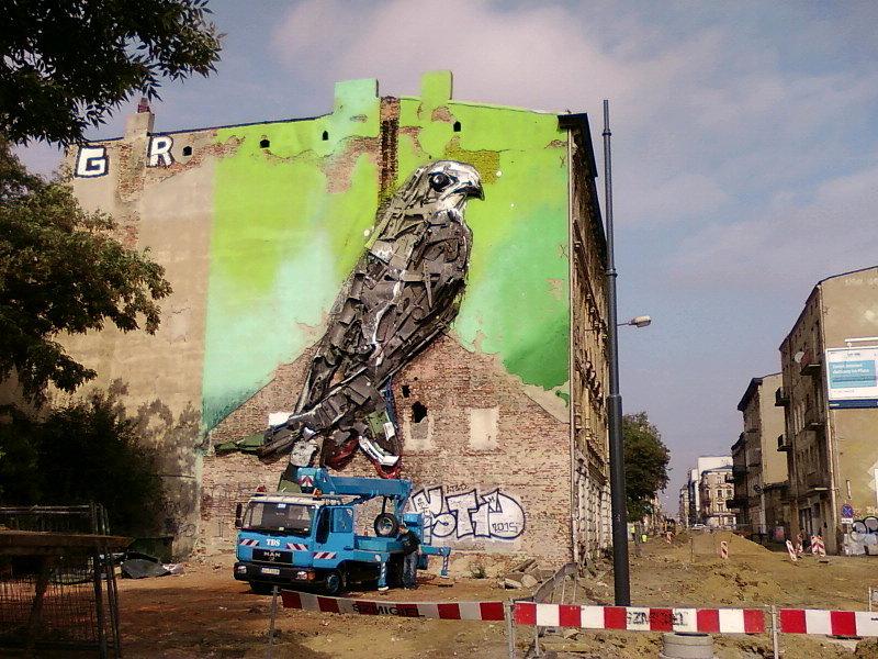 Mural 3D na Kilińskiego