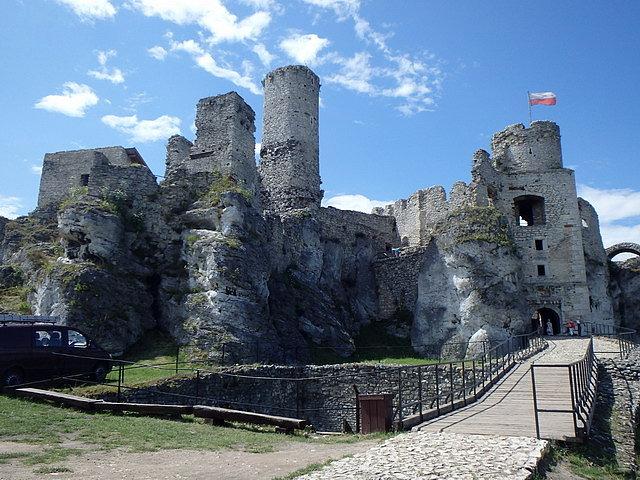 I jeszcze jeden widok na zamek