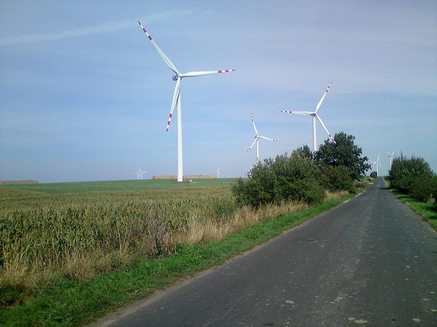 Wiatraki w Lipnikach