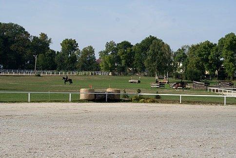Teren zawodów konnych w Stadninie w Bogusławicach