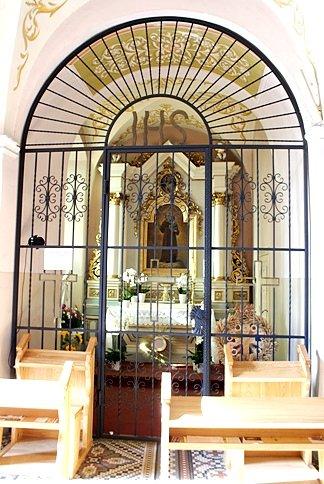 Kaplica Najświętszego Sakramentu w wolborskim kościele