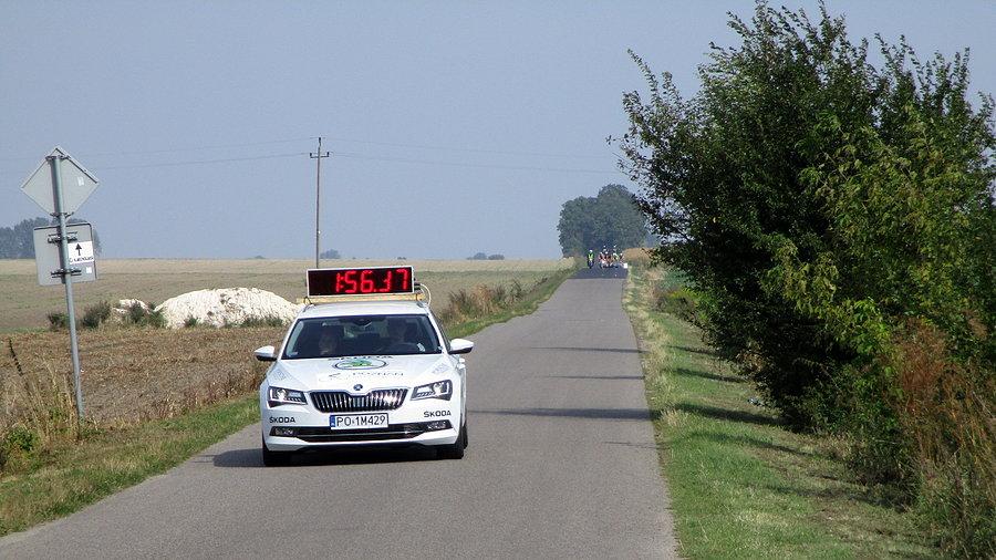 Okazało się że to miejsce to 80 km trasy, czas wskazuje średnią ponad 40 km/h !