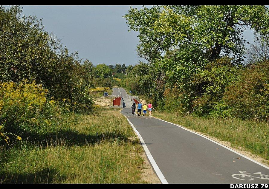 Jaworzno Sodowa Góra - Kładka pieszo rowerowa