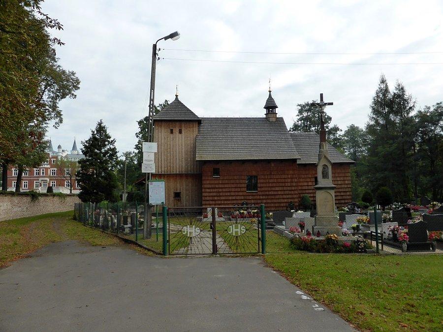 Kościół i pałac w Szałszy