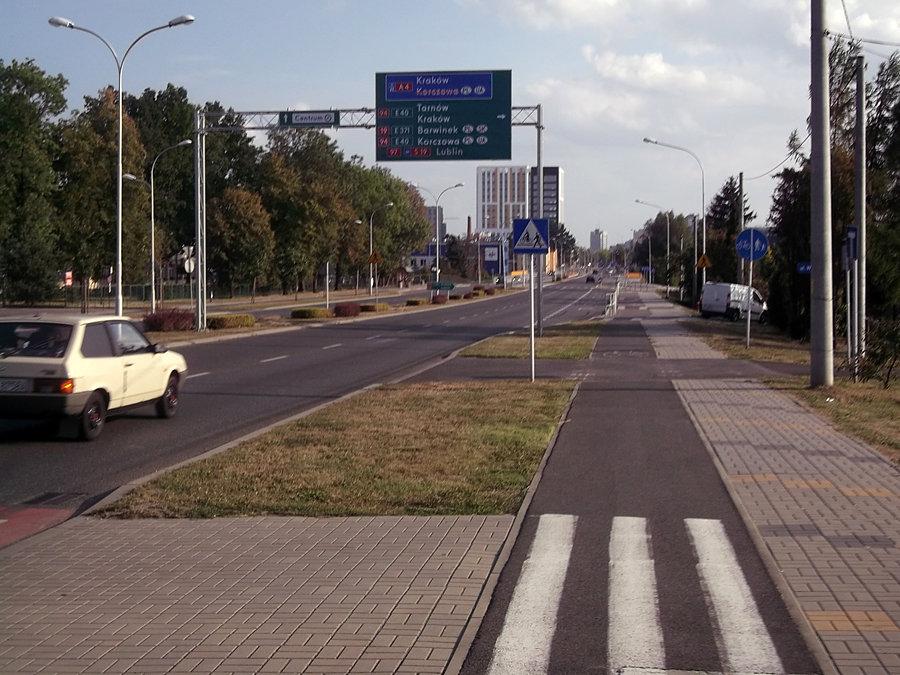 Wjazd do Rzeszowa