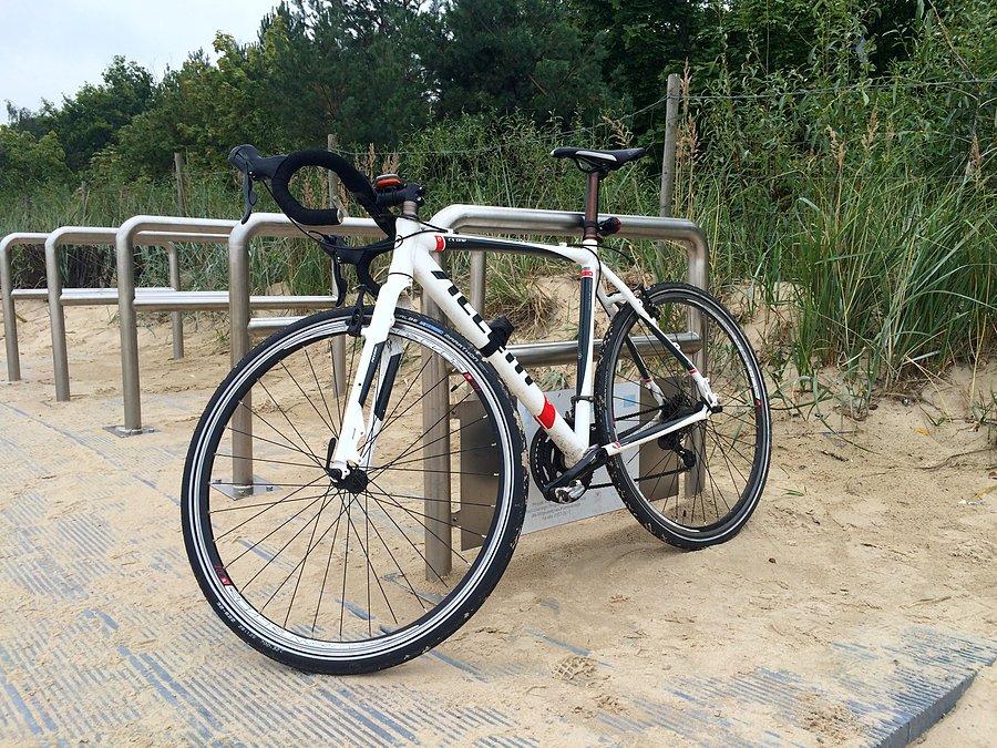 Lansujący się na plaży Accent