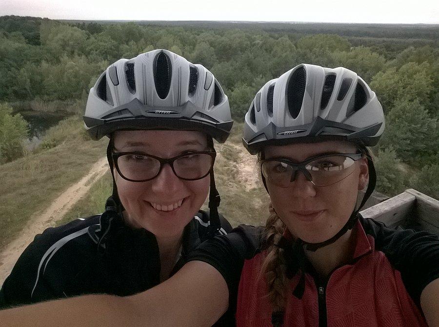 Selfie na górze