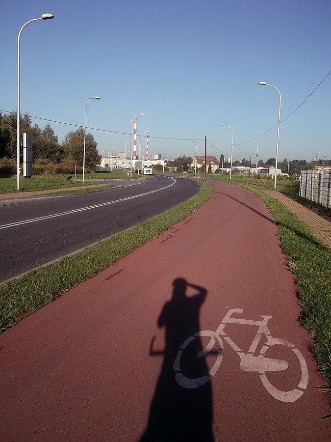 Taką ścieżką to można jeździć (Tychy)