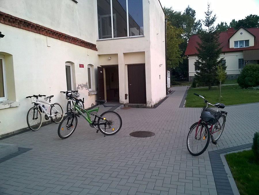 Jak widać, nie tylko ja wybrałam się rowerem :)