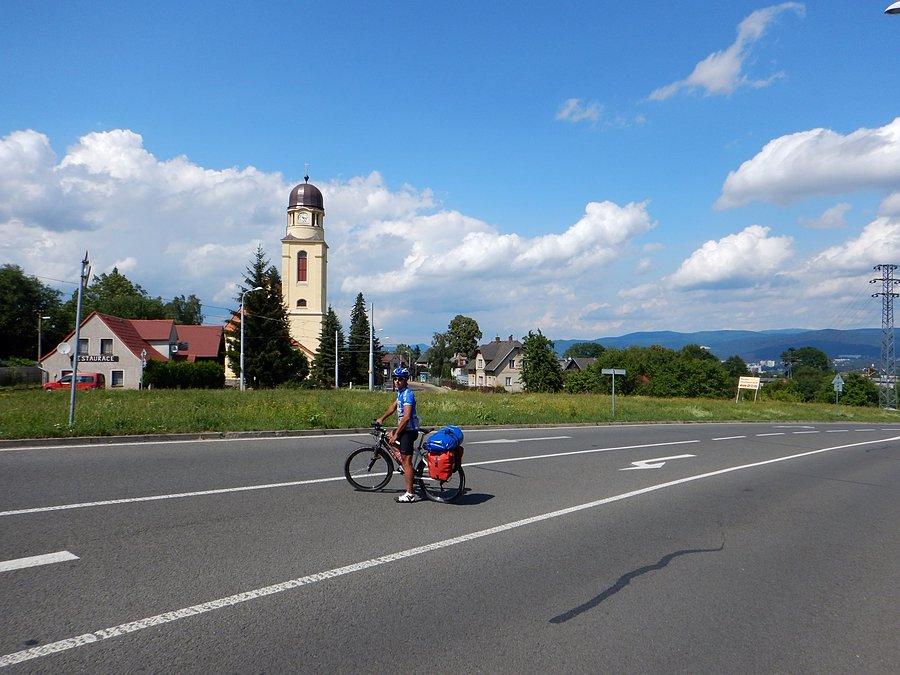 Ładny kościółek w Czechach