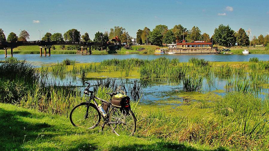 Wycieczka do Malborka. Malbork. - Nogat
