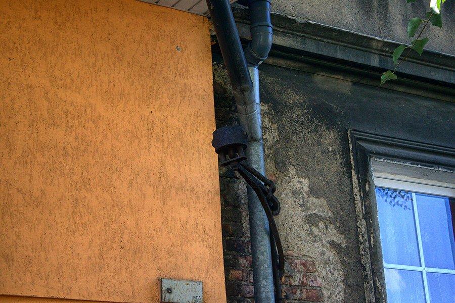 Pozostałość po dawnym gazowym oświetleniu stargardzkich ulic