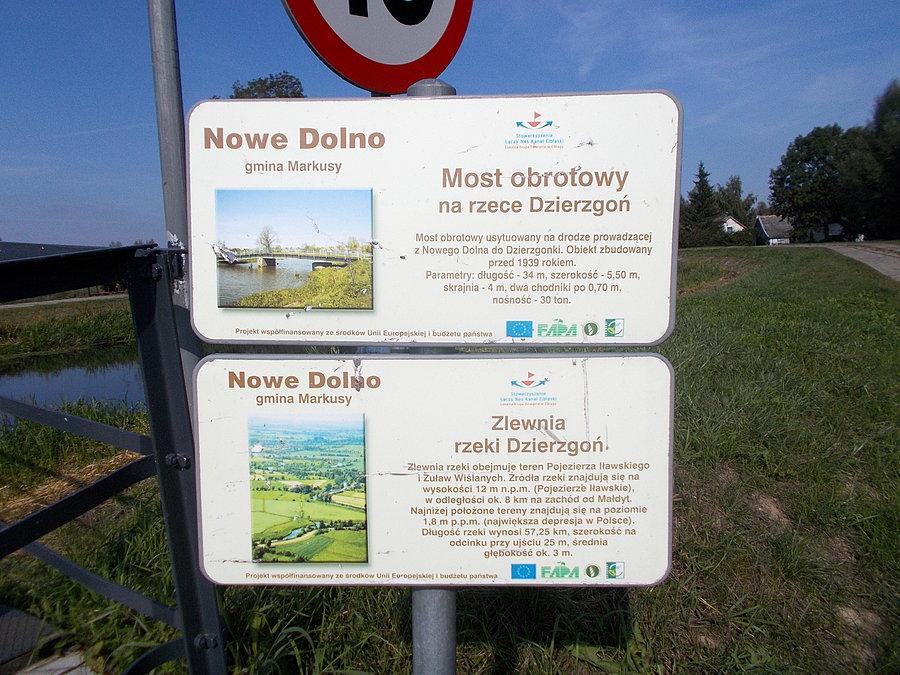 Most na rzece Dzierzgoń