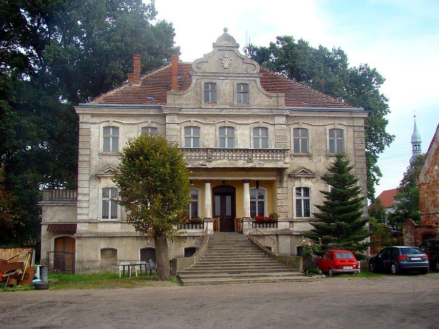 Neobarokowy pałac z XIX w. w Krążkowie