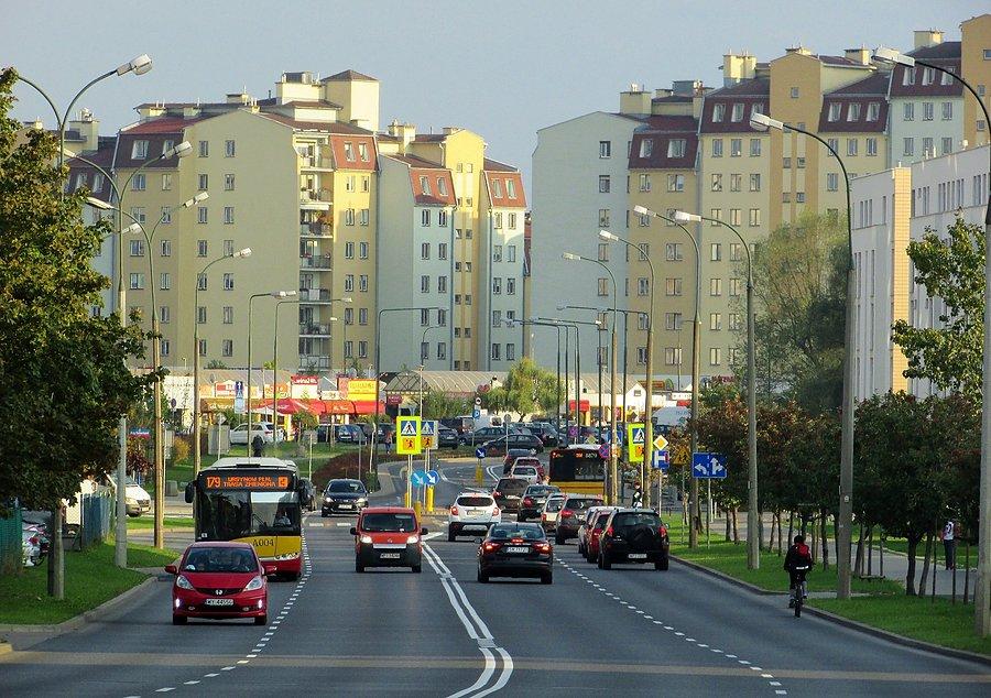 Ursynów - ul. Stryjeńskich