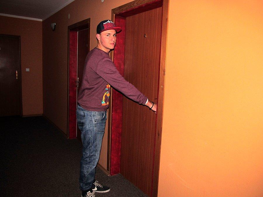 Ostatnie przekluczenie zamka i żegnamy tę piękną krainę