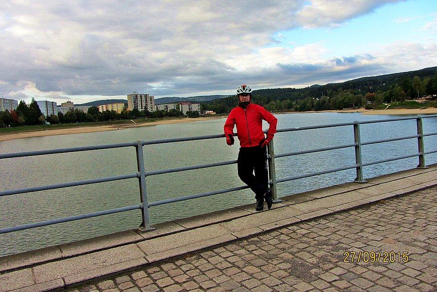 Zbiornik wodny przed tamą