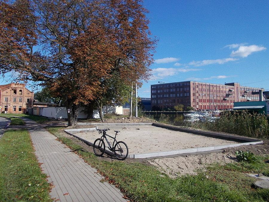 Miejsce budowy MORa przy ulicy Stawidłowej