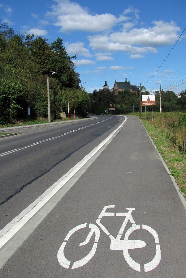 Rowerowa ściecha na Biecz