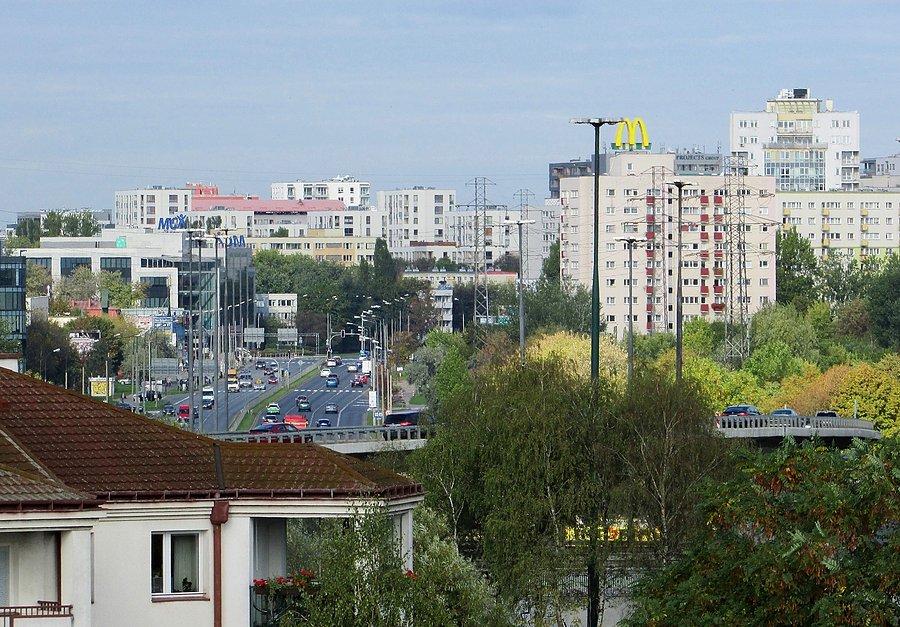Ursynów - widok z Kopy Cwila