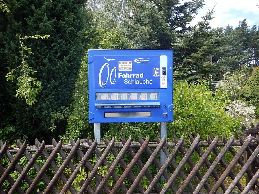 Automat z dętkami