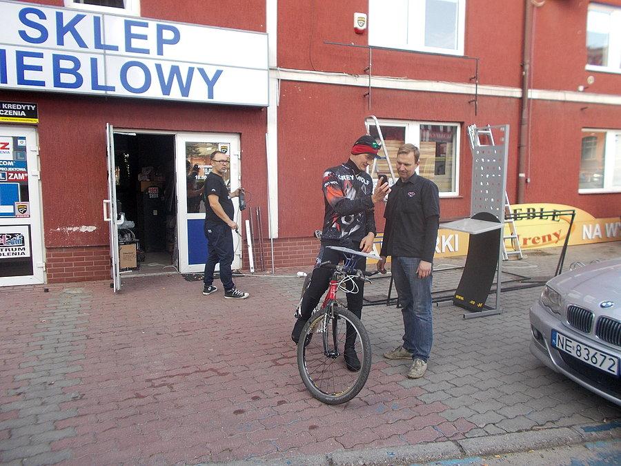 Wizytacja nowej siedziby Neksusa