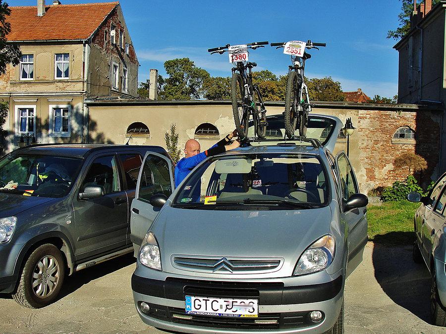 Skandia Maraton Lang Team w Kwidzynie 2015 r. Wracamy do domu. Pogoda dopisała :)