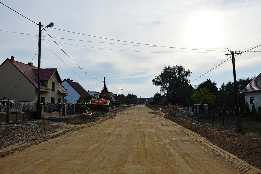 Remont ulicy Krapkowickiej w Pietnej (DW 416)