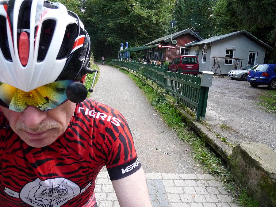 Próbna jazda po Wuppertalu - Radweg Sambatrasse