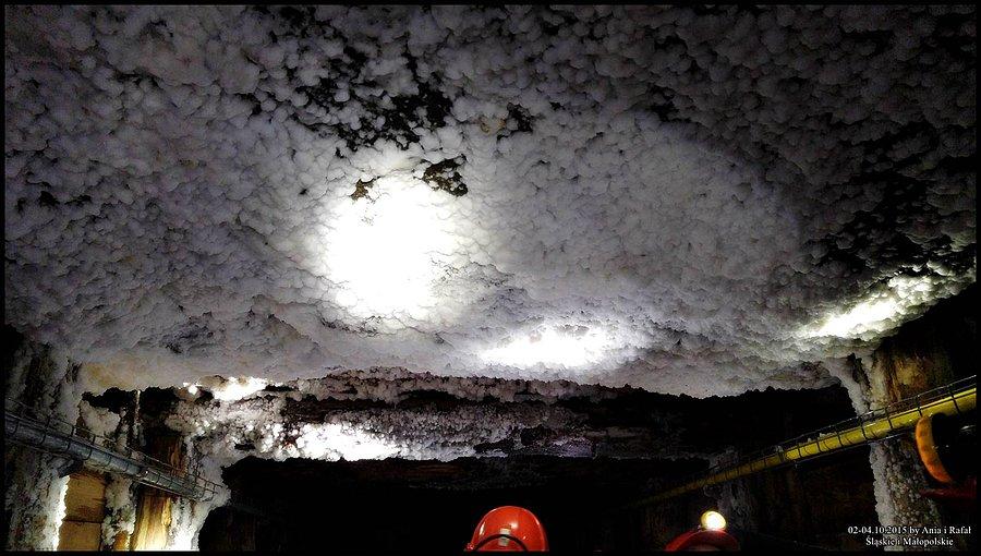 Kopalnia Soli w Wieliczce. Trasa Górnicza. Sól. Wszędzie sól