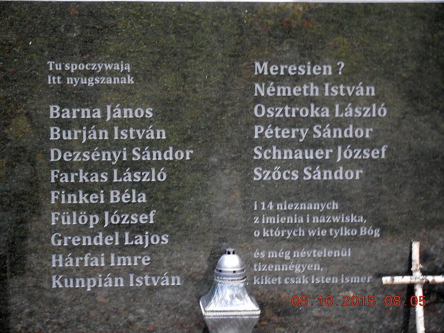 Lista zamordowanych jeńców