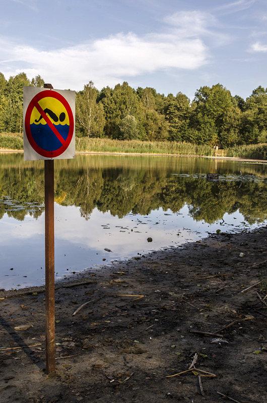Ten znak zawsze stał w wodzie