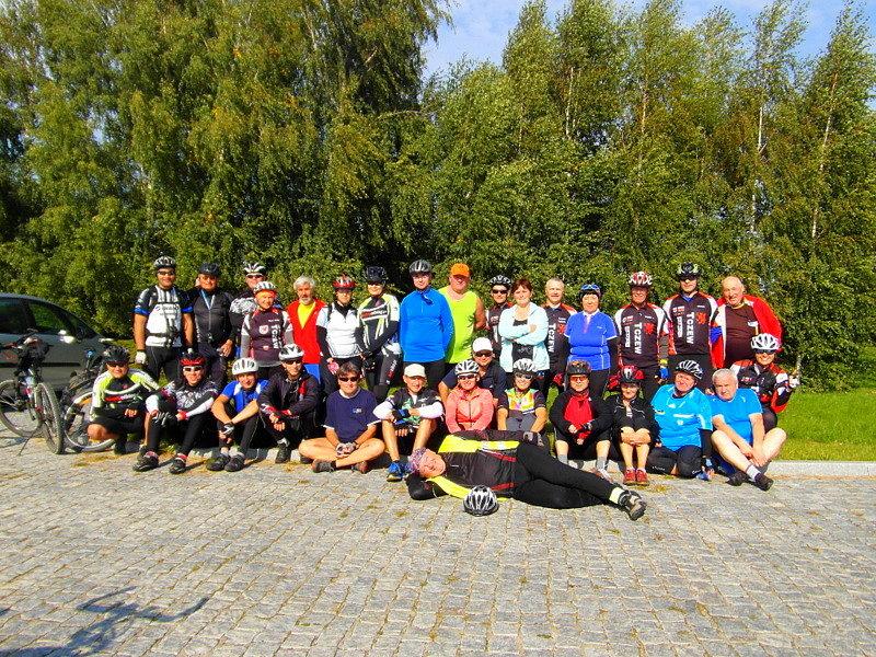 Spotkanie z Rowerzystami z Elbląga - Rybina