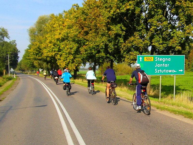 Wspólnie z Rowerzystami z Elbląga jedziemy do Sztutowa