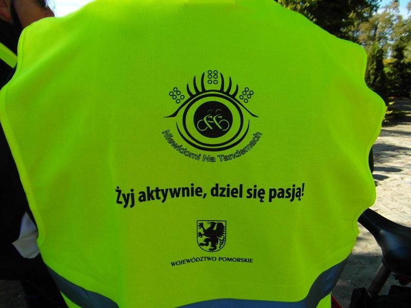 Niewidomi na tandemach- wycieczka Gdynia-Toruń 2015