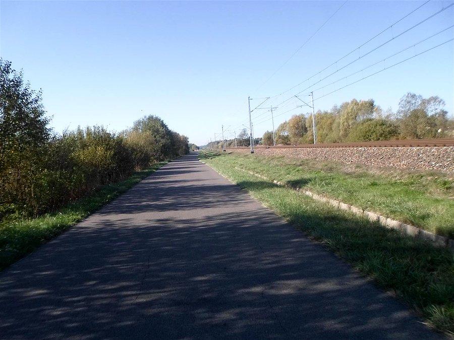 Droga powrotna wypadła obok torów