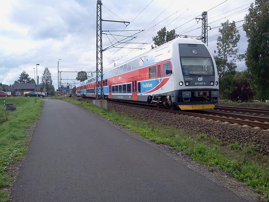 Vlak we Wędryni
