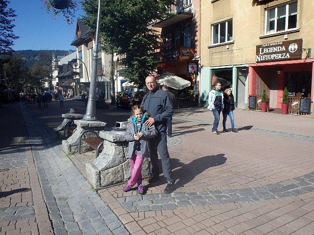 Z Gabrysią na Krupówkach