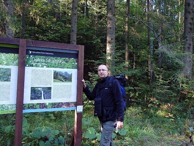 Na terenie TPN nie zabrakło tablic informacyjnych