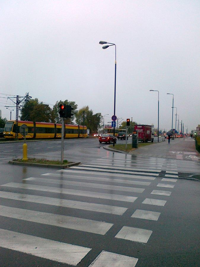 Pada deszcz ,jeszcze bez śniegu